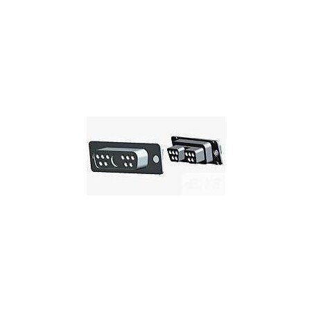 Te Connectivity D Subminiature Connector, 11 Contact(S), Female, Crimp Terminal, Hole .112-.124, Receptacle 211112-1